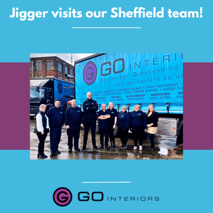 Jigger Thomson - Visits GO Interiors Sheffield