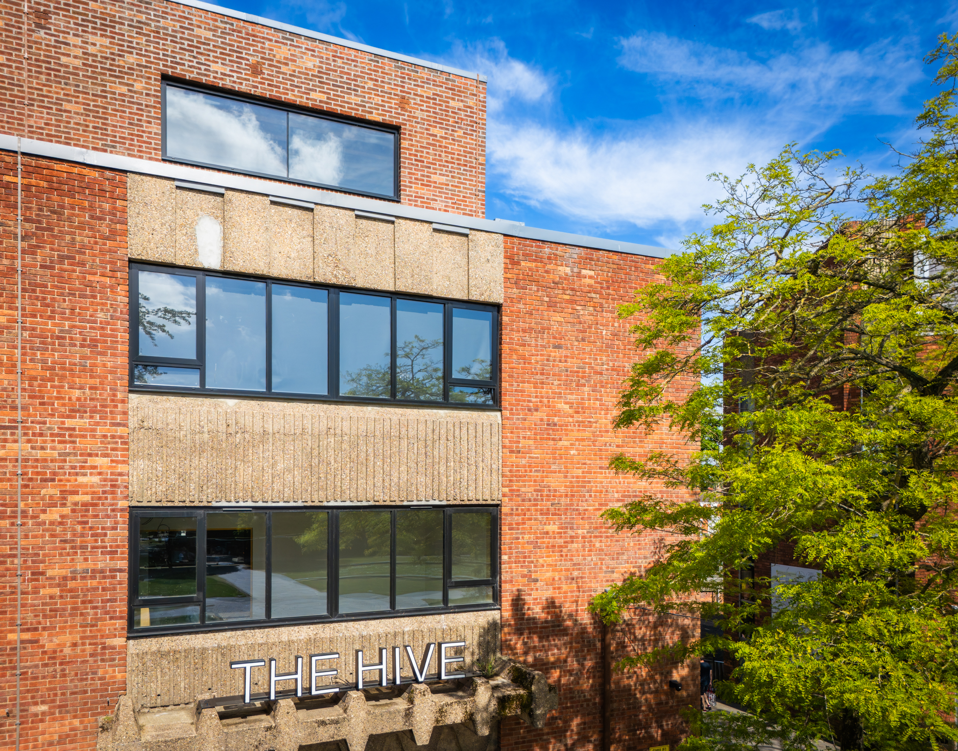 Exterior of The Business Hive at St James Square in Grimsby
