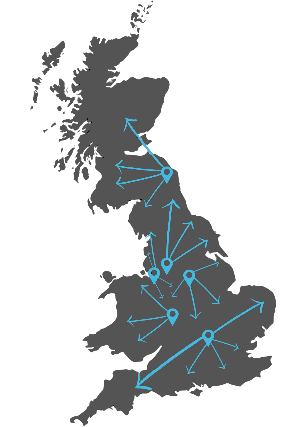 Depot Coverage Map