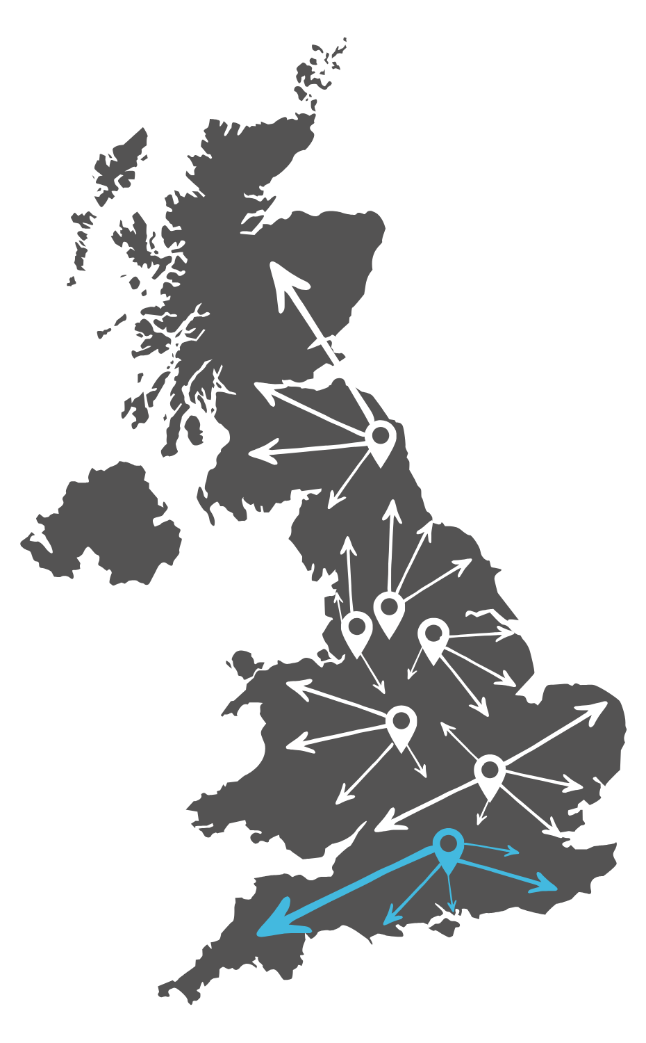 GO Interiors Basingstoke Map