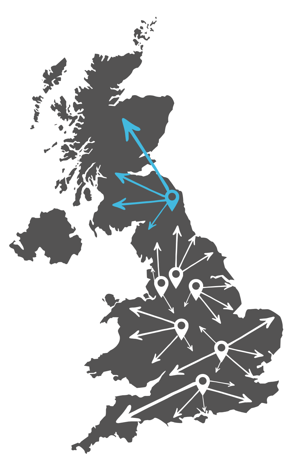 GO Interiors Middlesbrough Map