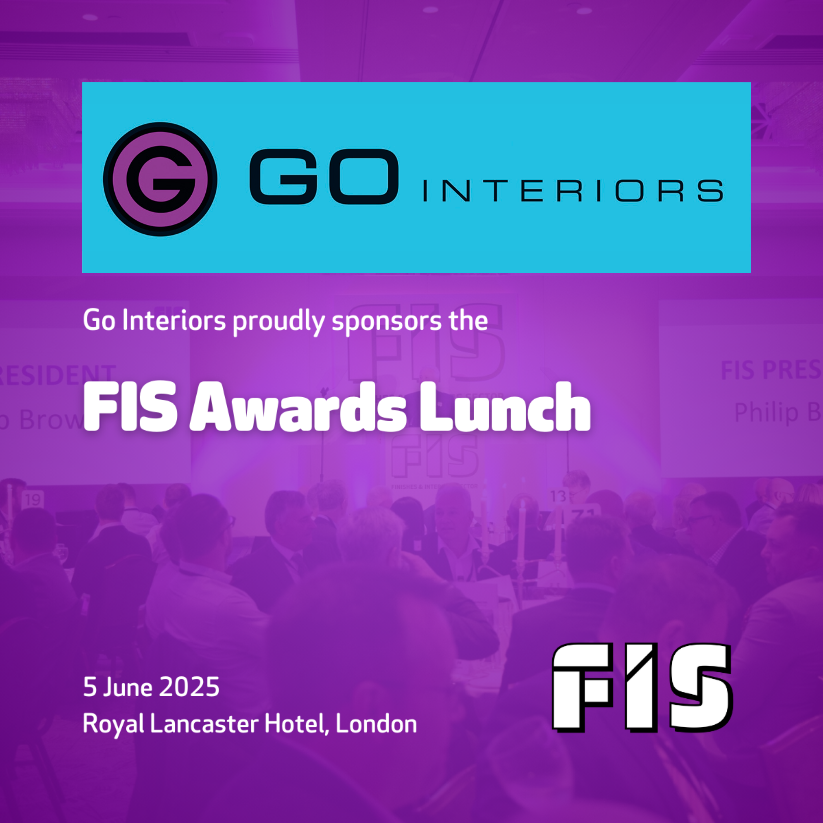 GO Interiors Sponsors the FIS Contractor Awards